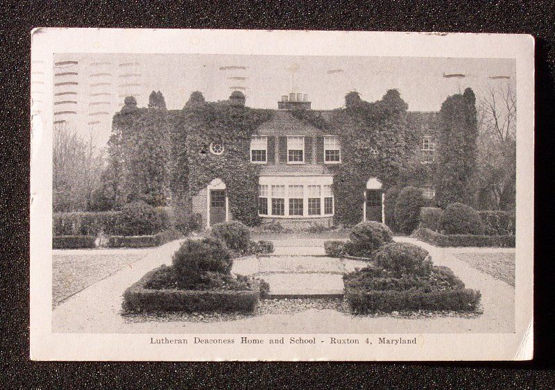 1953 Lutheran Deaconess Home Retired Sisters Ruxton MD  