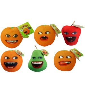 Annoying Orange 3.5 Talking Plush Set Of 6 *New*  