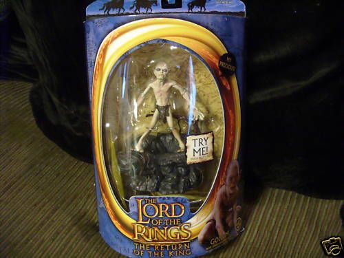 Lord of the Rings Gollum talking figure My Precious  