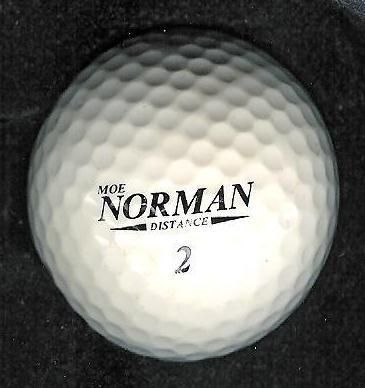 Golf SIGNATURE MOE NORMAN DISTANCE 2 Logo Ball  