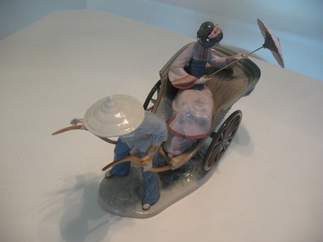 LLADRO Rickshaw Ride # 1383 aka Ride in China  