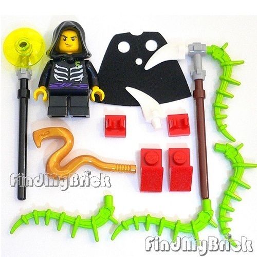 Lego Ninjago Ninja Lloyd Garmadon Minifigure with Weapons NEW (NB9552b 