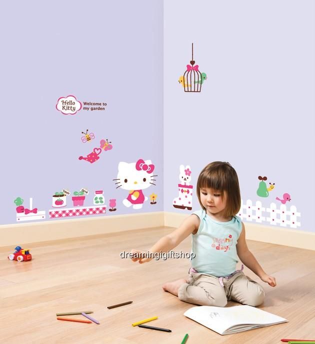  & GARDEN KIDS Adhesive Removable Wall Decor Accents Stickers Decals