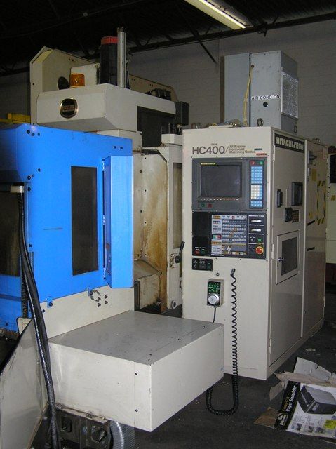 Horizontal machining center Hitachi Seiki HC 400  