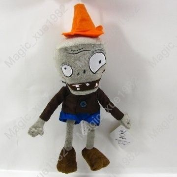 New Plants Vs Zombies Conehead zombie 13 soft toy  