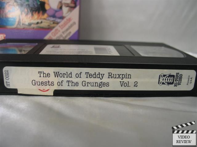 Teddy Ruxpin   Guests of The Grunges VHS 012901002236  