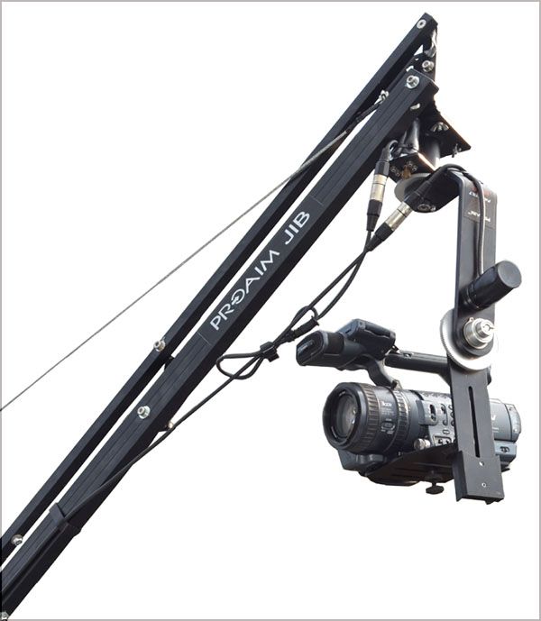 PROAIM 12ft JIB & Jr.Pan tilt head Production Package  