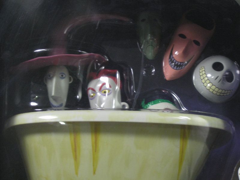 Aboard their traveling bathtub, Halloweentowns most mischievous trio 