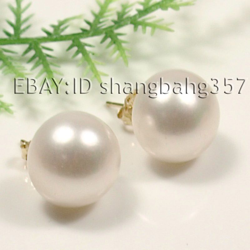 AAA 11 12MM 10 11MM 9 10MM WHITE AKOYA PEARL EARRINGS 14KT YELLOW SOLD 