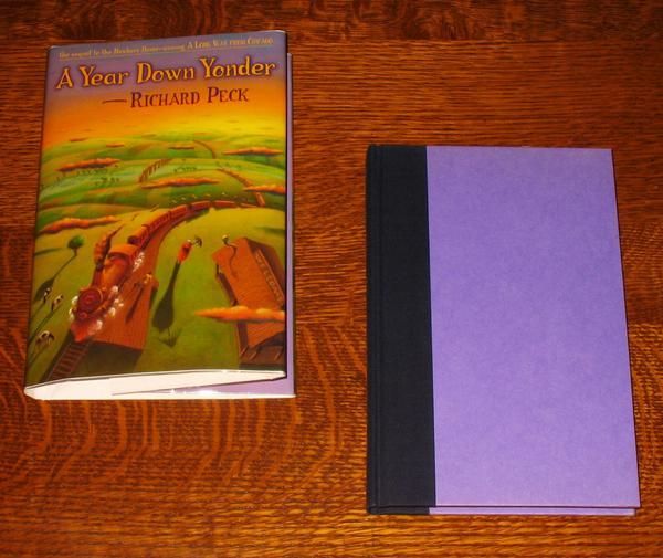 Richard Peck A YEAR DOWN YONDER Newbery 1st Print VF/VF  