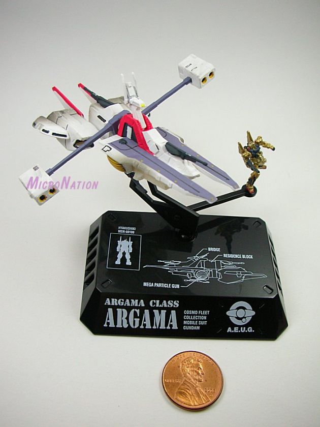 MegaHouse Cosmo Fleet Gundam 3 #2 AEUG Argama MSN 00100  