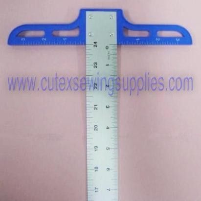 SQUARE 24 INCH 9 HEAD ALUMINUM 24 X 1 1/12 RULER  