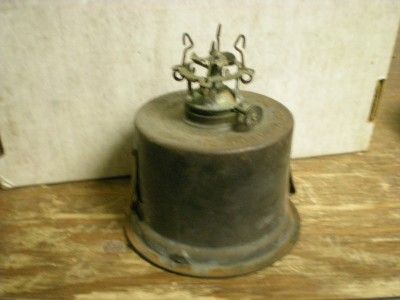   SWEATING KEROSENE RAILROAD LAMP CHICAGO RED & BLUE FARM FRESH  