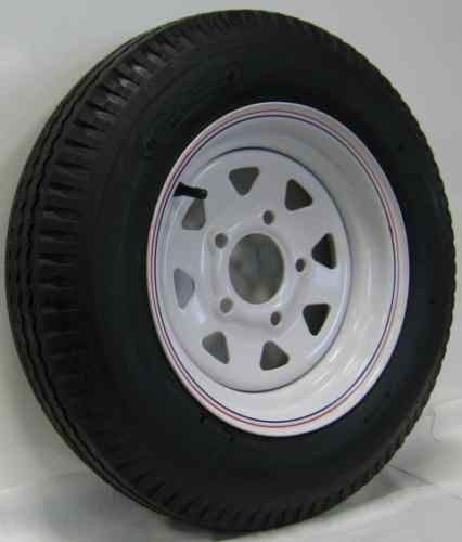 Boat Trailer ST225/75R15(8Ply) Tire & Rim 6 Bolt Radial  