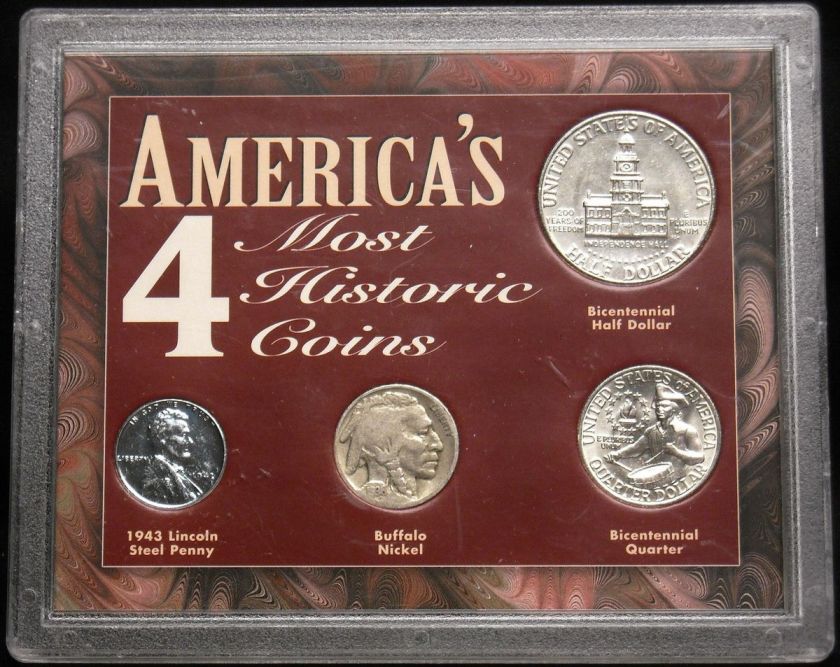 AMERICAS 4 MOST HISTORIC COINS FREE S&H X1  