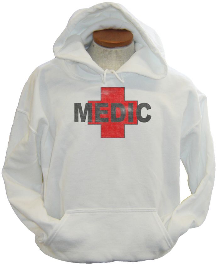 Medic Combat Paramedic Army Military New EMT Hoodie  