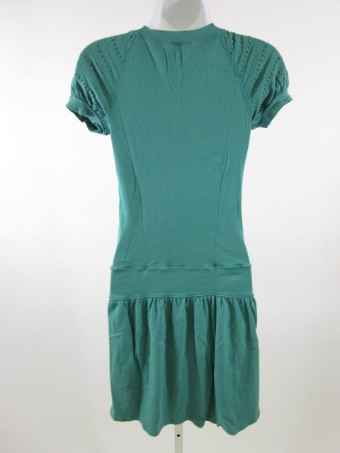 THREE DOTS Sea Foam Green Short Sleeve Dress Sz M  