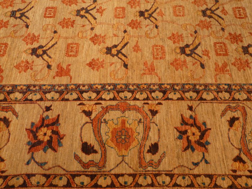 9x12 Beautiful Hand Woven 100% Wool Serapi Rug  