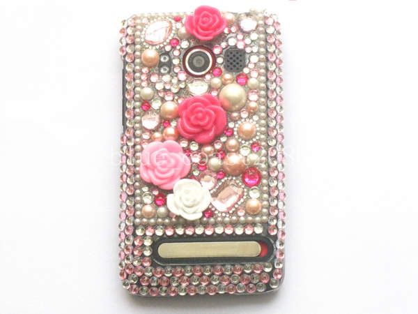   htc evo 4g special skid proof design rhinestone perfectly fits htc evo