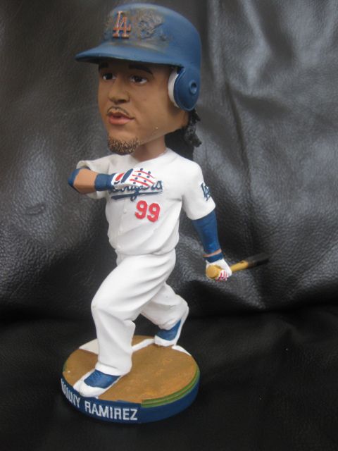 MANNY RAMIREZ DODGERS BOBBLEHEAD  