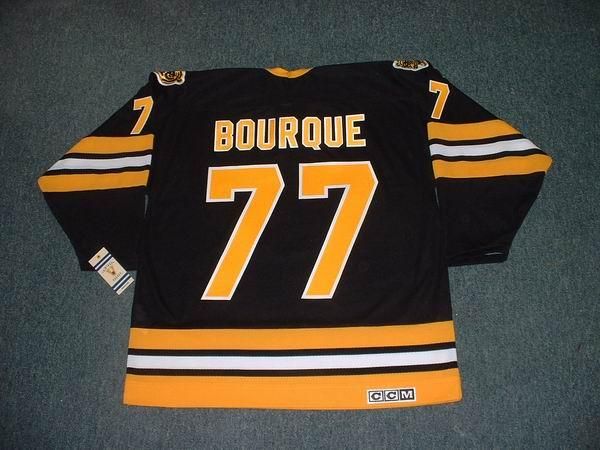 RAYMOND BOURQUE Boston Bruins 1990 Vintage Jersey MED  