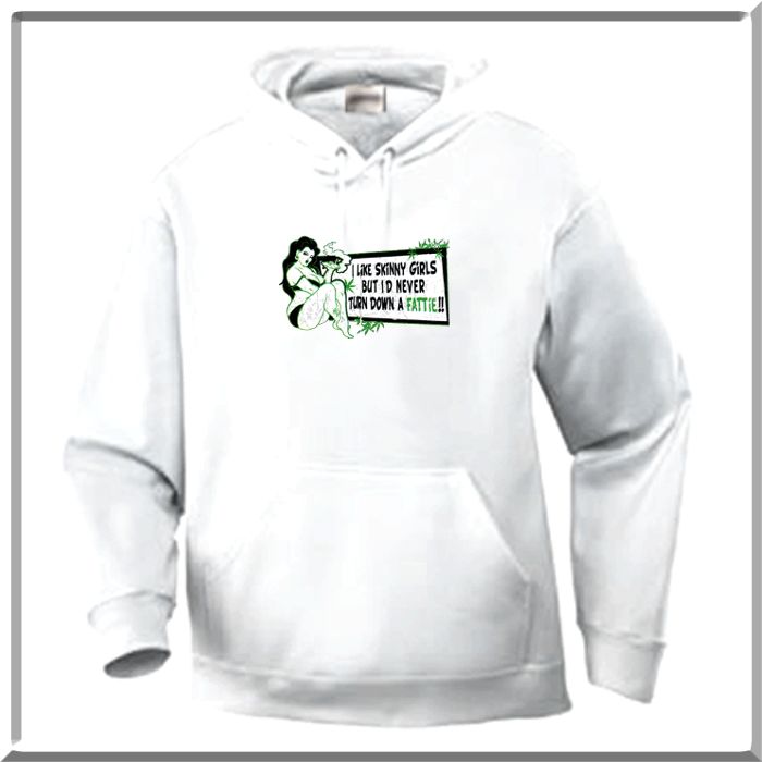 Wont Turn Down A Fattie WEED POT SWEATSHIRT S 2X,3X,4X  