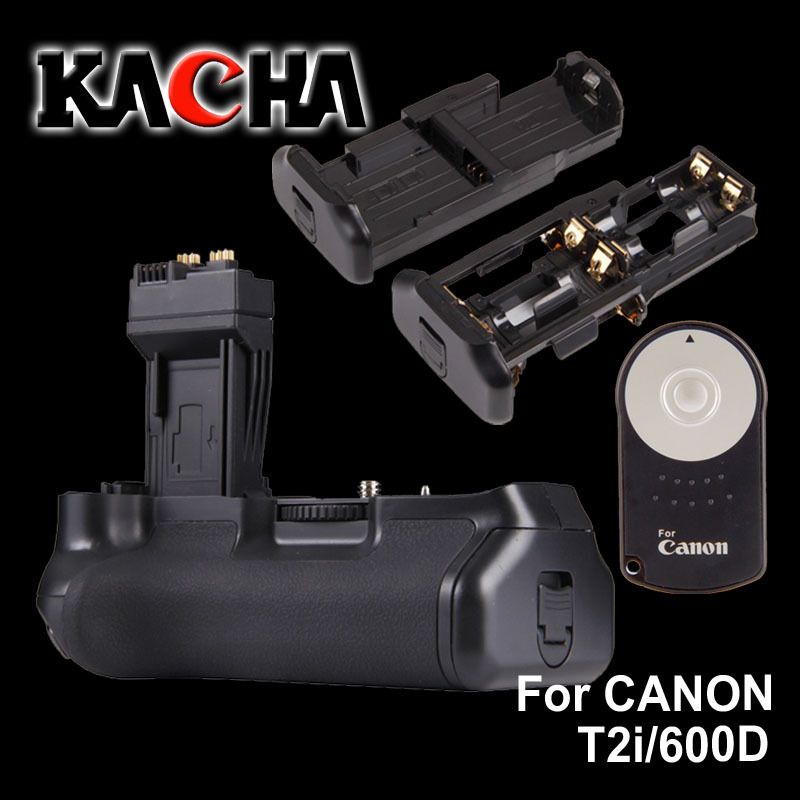 Battery Grip for Canon EOS 550D Rebel T2i BG E8 +RC 5  