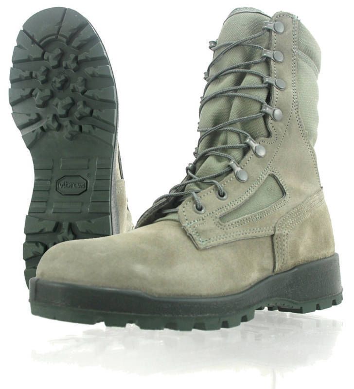 New Wellco S114 USAF Sage Green Waterproof Boot 8 ½ R  