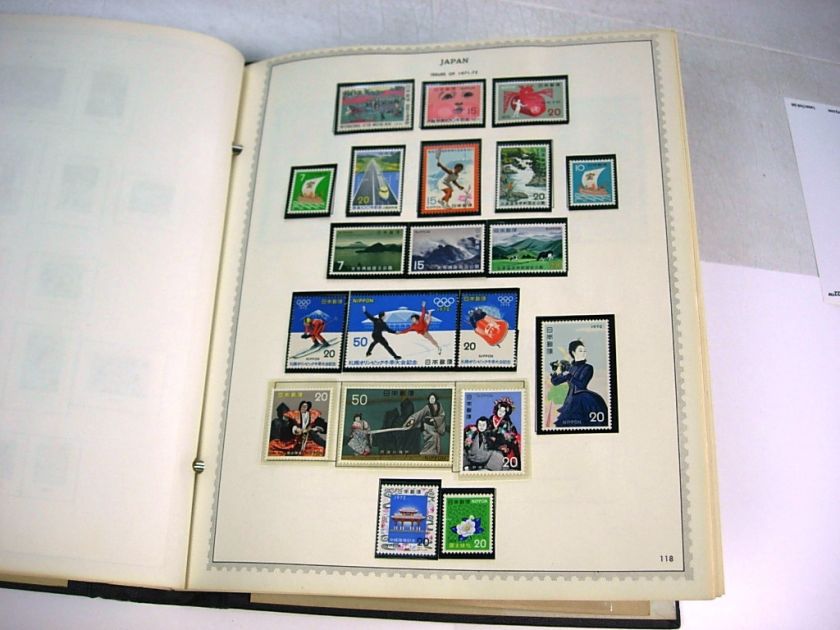   Lovely Stamp Collection hinged/mounted in a Minkus Specialty album