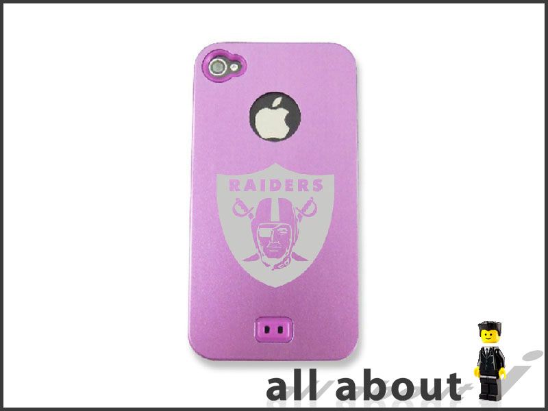   NFL Team Logo For i Phone 4 / 4S Hard Metal Alumor Case / Cover  