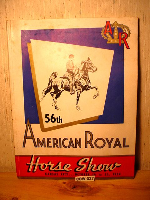 1954 American Royal Book 208 Pages Shipley Kansas City  