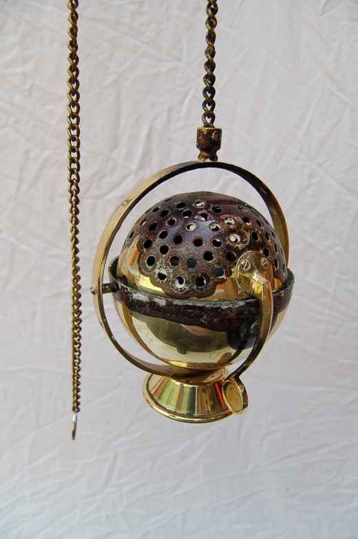 Older single chain Church Censer (Thurible) +  