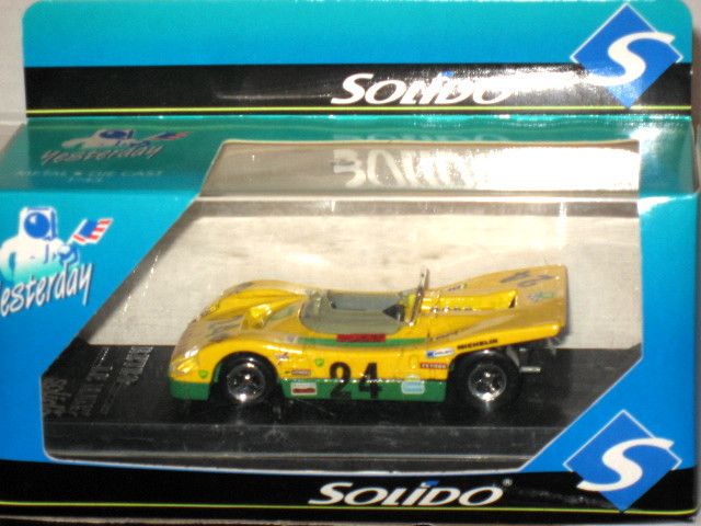 Solido 1971 Ligier JS3 #24 Racing Diecast 1/43  