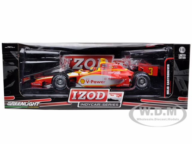Brand new 118 scale diecast model car of Izod 2011 Indy Car Helio 