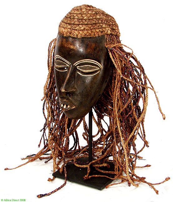 Dan Face Mask, Deangle/Tateka, Liberia Africa OCTOBER ART SALE  
