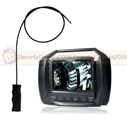   borescope, tube camera, 11mm tube diameter, portable video recorderr