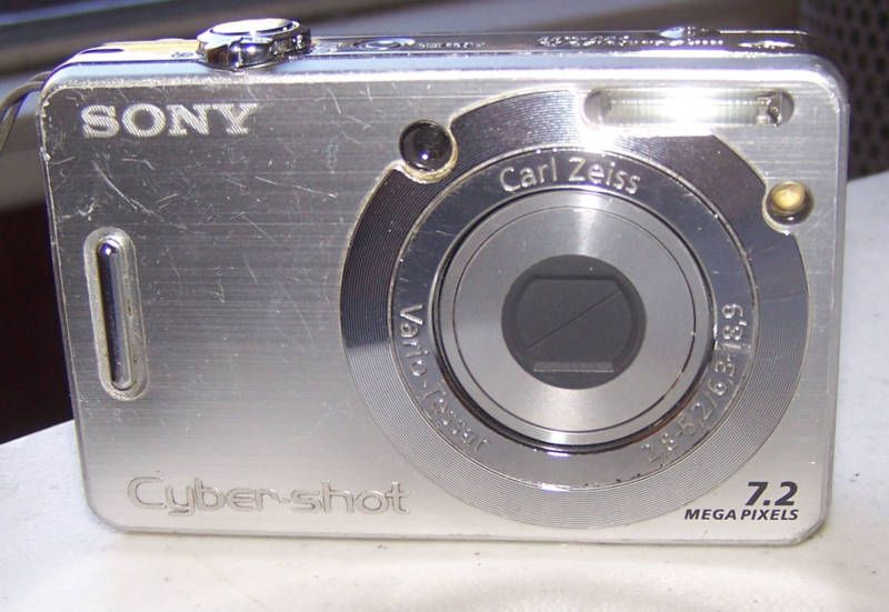 Sony Cybershot DSC W55 DIGITAL CAMERA BROKEN  