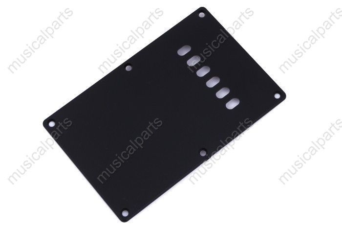 Black Guitar Cavity Cover plate for fender Stratocaster ETC  