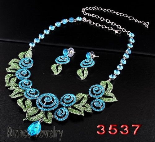   ear pins necklace style widding sets set style single style jewelry