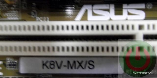 ASUS K8V MX/S 775 MOTHERBOARD W/AMD ATHLON 64 & 512MB DDR  