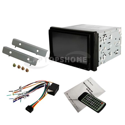 New SK 778 7 LCD Touch Screen 2 Din Car DVD Player Radio HD SD TV In 