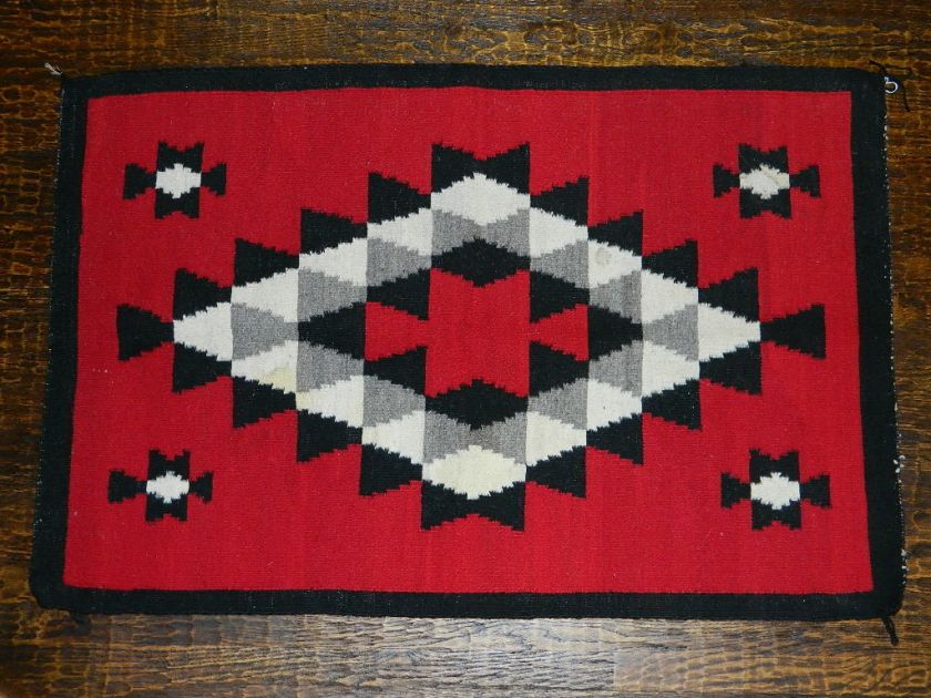 HAND WOVEN NAVAJO RUG  