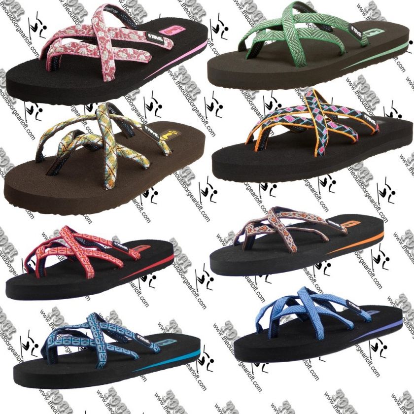 TEVA t6840 WOMENS NEW OLOWAHU FLIP FLOP THONG SANDALS  