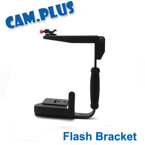 Camera Swivel Flash Bracket For Canon Nikon Sony OM PA  