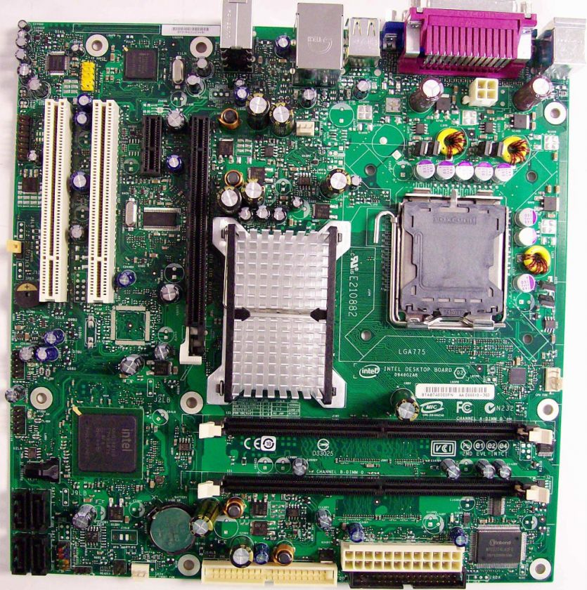 Intel D946GZABL microATX LGA775 Refurbished Board Only No Accessories 