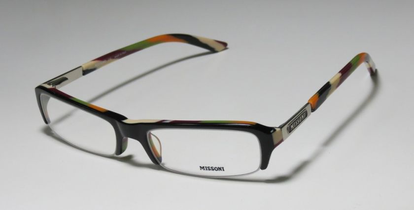   52 17 135 BLACK/MULTICOLOR VISION CARE EYEGLASS/GLASSES/FRAMES  