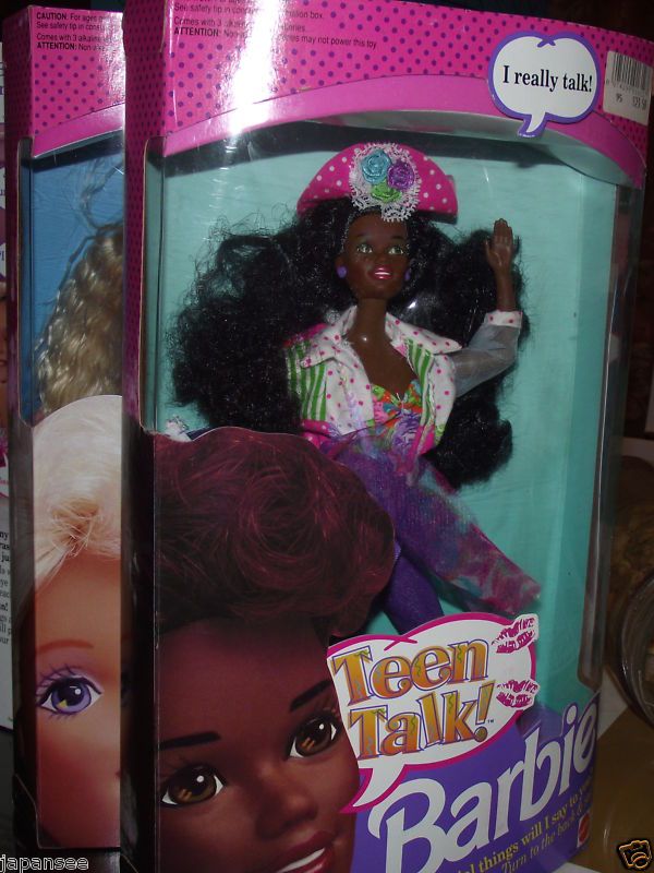 AA 1991 TEEN TALK BARBIE DOLL MIB #1612  