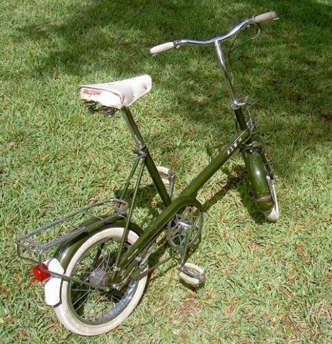 1966 Raleigh Chopper RSW 16 Bicycle Like Moulton Bike  