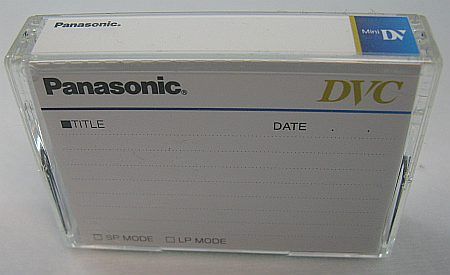 Panasonic DVC Mini DV Tape DVM60 Used AS IS  