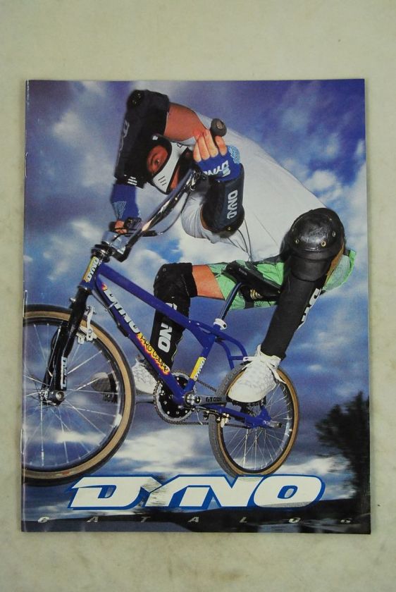 Old School Dyno GT BMX Bicycle Catalog 1990 NEW Old Stock Slammer 